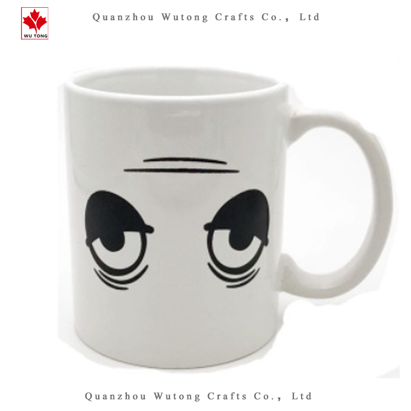 Кружка с забавными эмотиконами, керамика