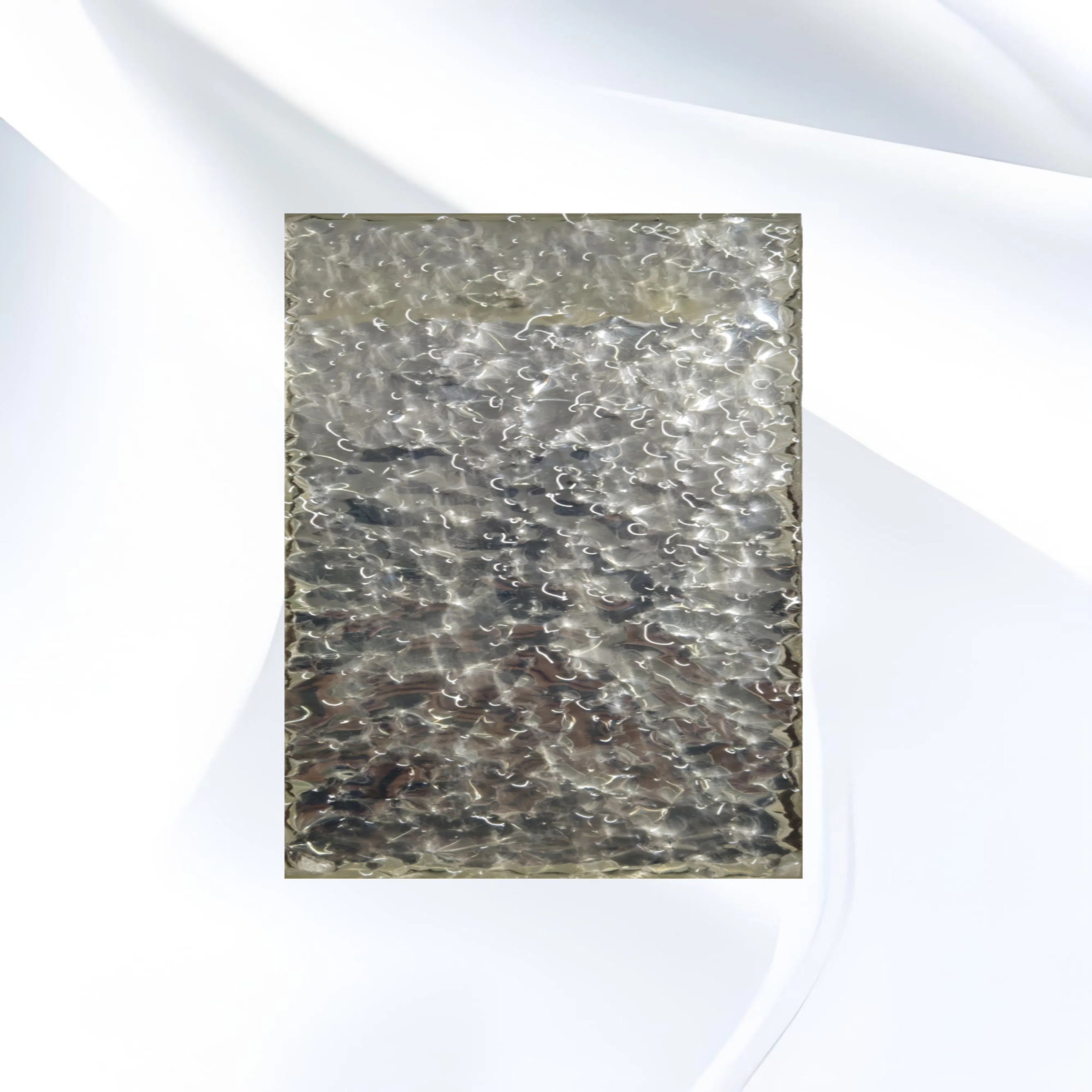 Premium Laminated Glass with Stylish Fabric for Enhanced Safety