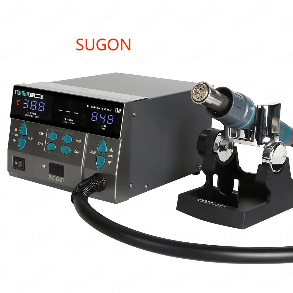 High Quality Sugon 8620dx SMD Hot Air Gun Desoldering Station 220V 10V Soldering Rework Station