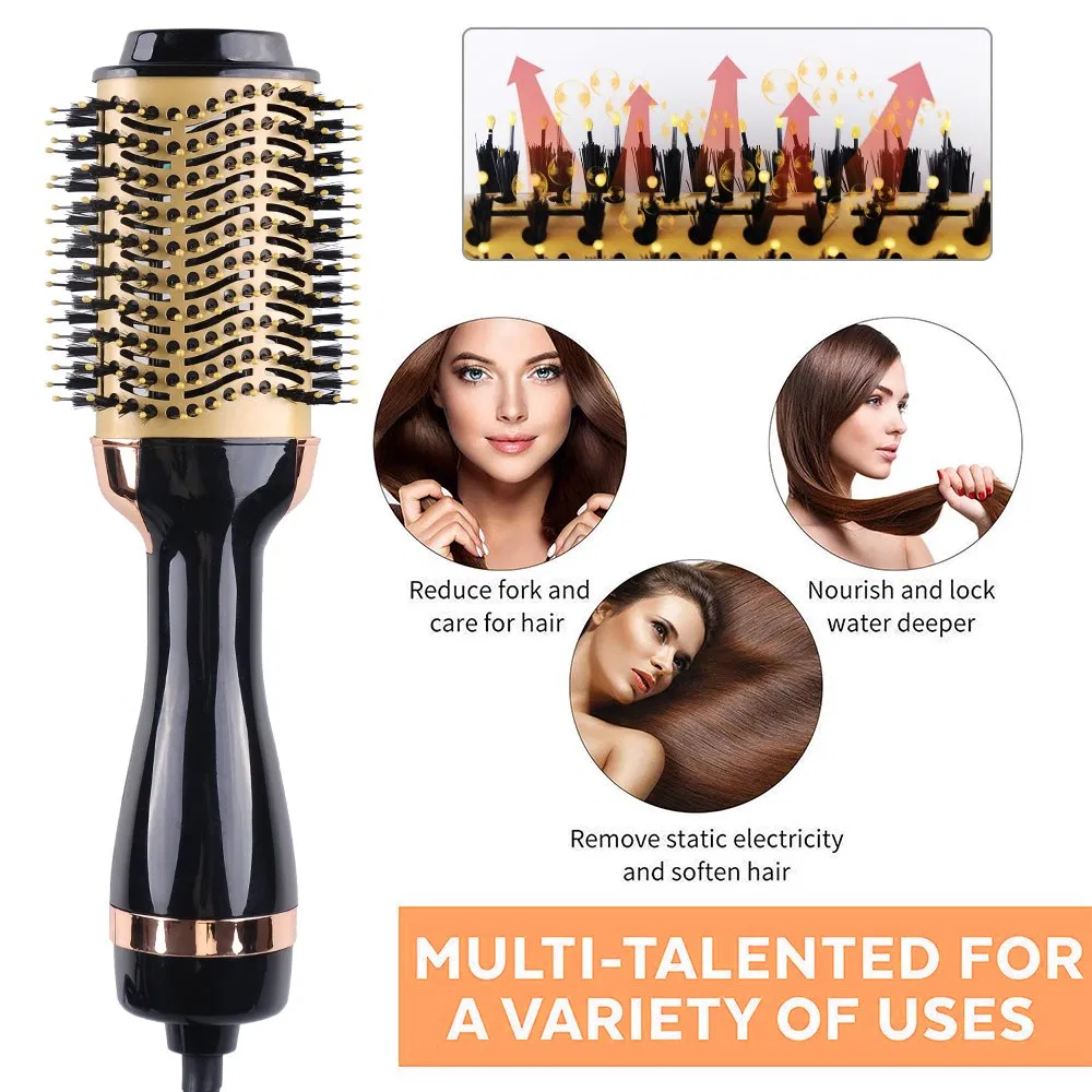 Electric One Step Hair Dryer Brush 3 in 1 Hot Air Brush