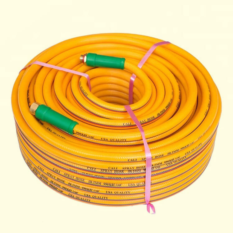 Factory Flexible High Pressure PVC Spray Hose Pipe for Irrigation Chemical Airless Paint