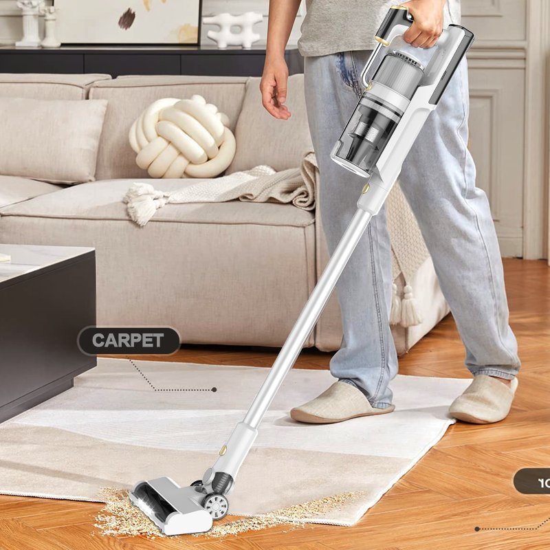 Latest Factory Home Floor Care Stick Vacuum Cleaner Battery Dry Cordless Vacuum Cleaner