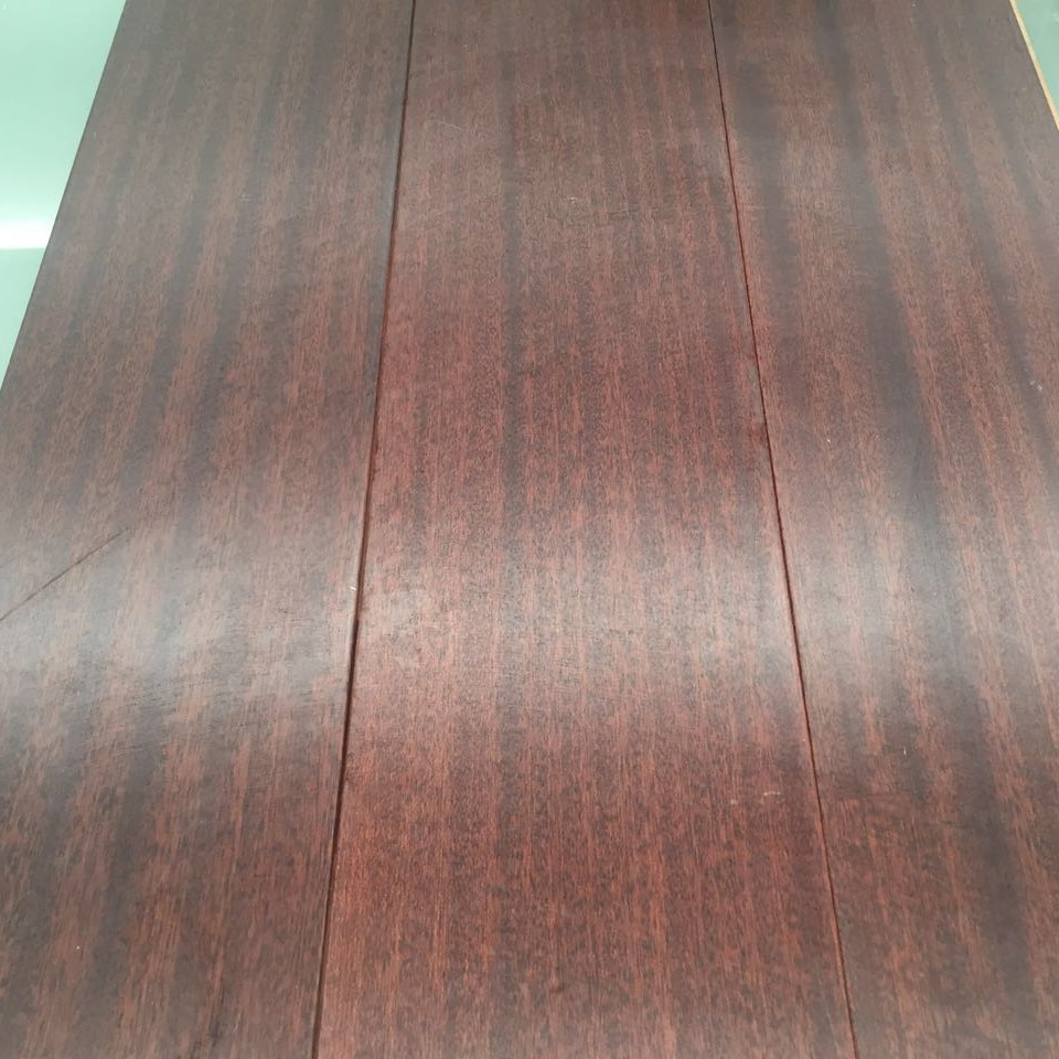 African Ebony Sapele Timber Engineered Parquet Wood Flooring