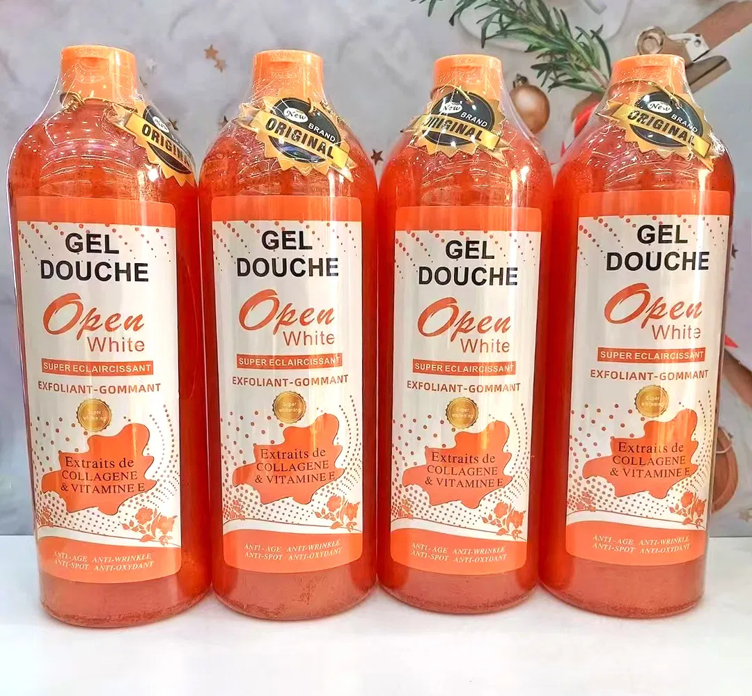 Fruits Shower Gel Vitamin C Lavender Liquid Soap Whitening Body Wash Bath Gel