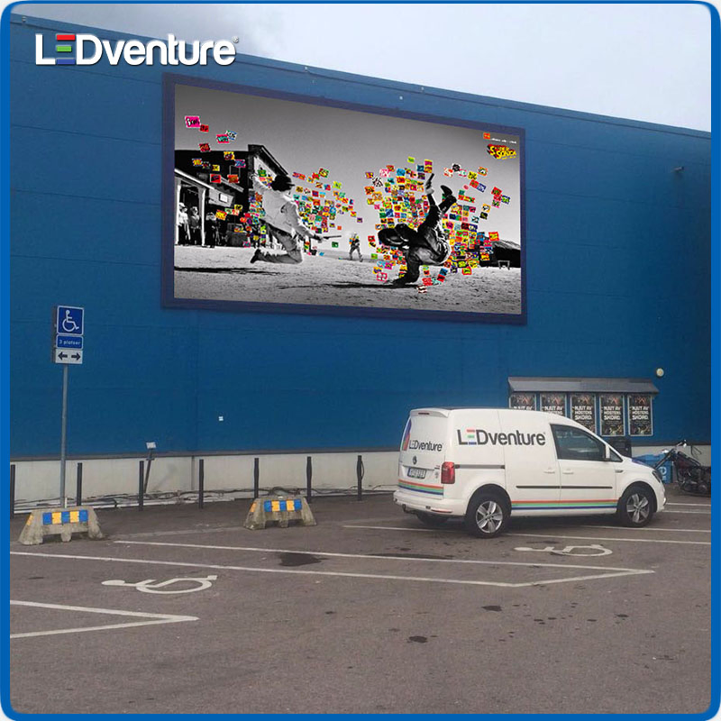 2024 High Quality Full Color Billboard Bill Board Panel Rental Curved SMD Poster Window TV LED Display Screen for Indoor Outdoor Advertising