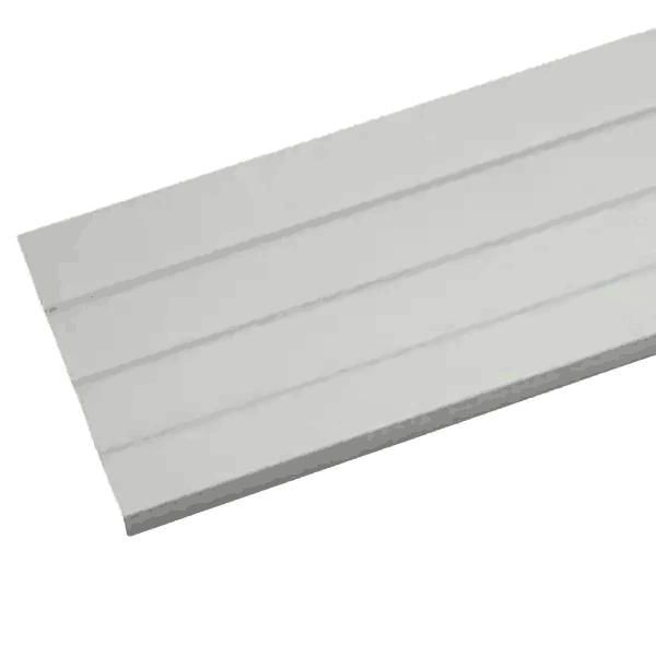 Factory Wholesale 8inchx12feet Size Aluminum White Ribbed Fascia with High Quality
