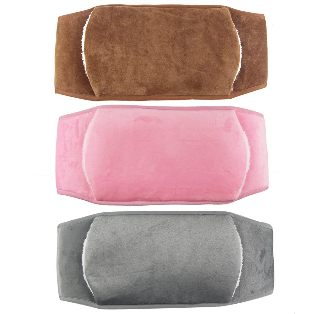 2024 New Arrival Hot Water Bottle Winter Warm 1L Rubber PVC Hot Water Bag with Plush Waist Belt Cover