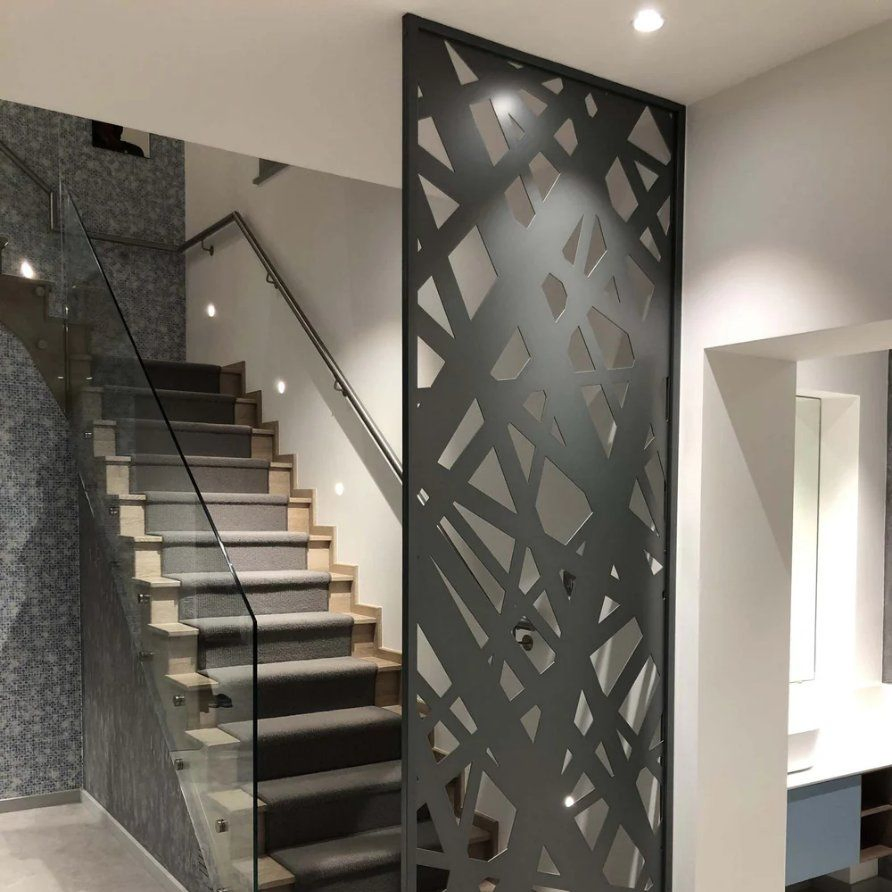 Aluminum Metal Laser Cut Panel Decorative Privacy Garden Fence Wall Panel Sheet Metal Fabrication Premium Fencing