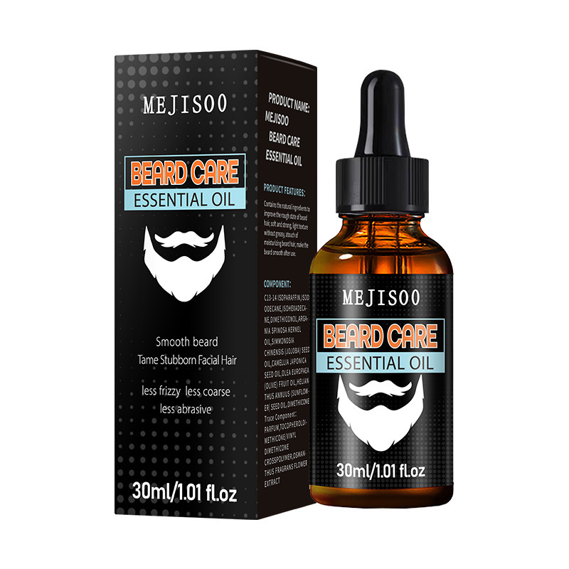 Multi Nourishing Repair Refreshing Easy to Absorb Non Curly Non Rough Smooth Beard Growth Serum Oil