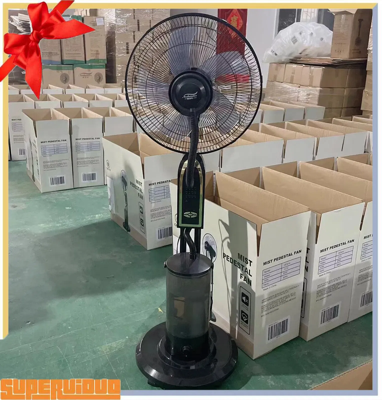 Economic 3 Speeds Water Cooling Tower Fan Dual Oscillating Silent Air Cooler with Portable Noiseless Coolers Wholesale
