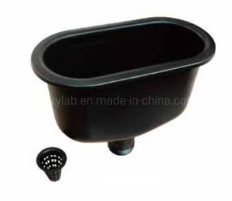 PP (Polypropylene) Sink Small Chemistry Laboratory Sink with Bottle Trap (JH-PS006)