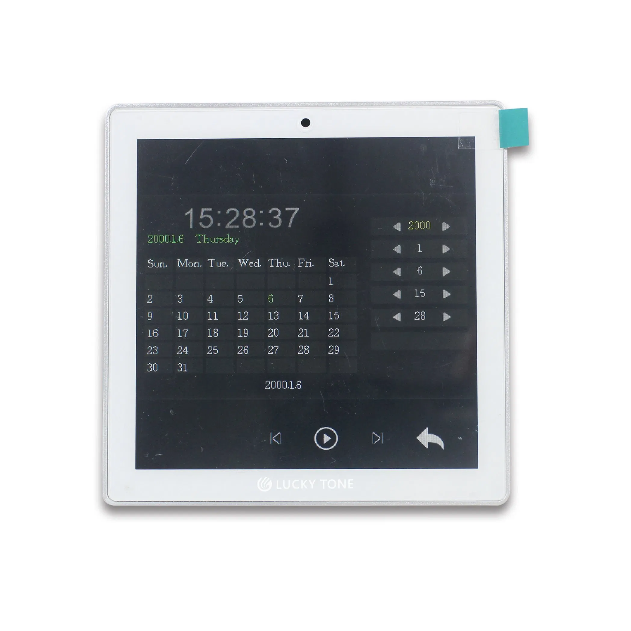 Беспроводной мини-усилитель Bluetooth с сенсорным экраном 4x25W