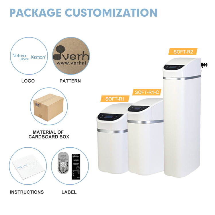 High Quality Whole House Automatic Control Valve Ion Exchange Resin Water Softener