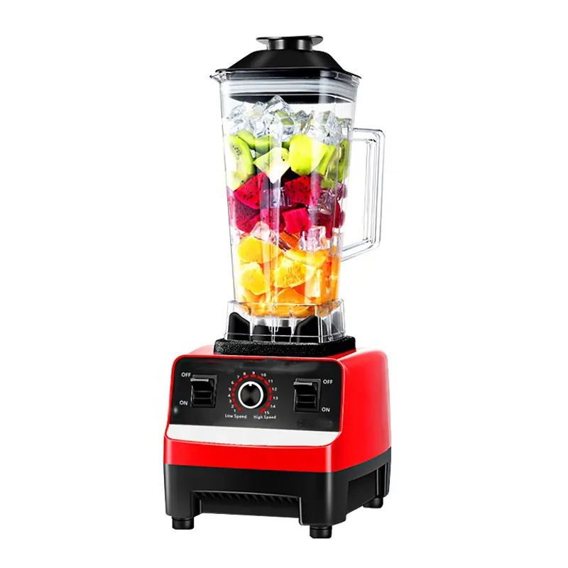 Ranbem Adjustable Speeds 6 Stainless Steel Blades Smoothie Blender Licuadora Mixer Grinder Fresh Juicer Blender