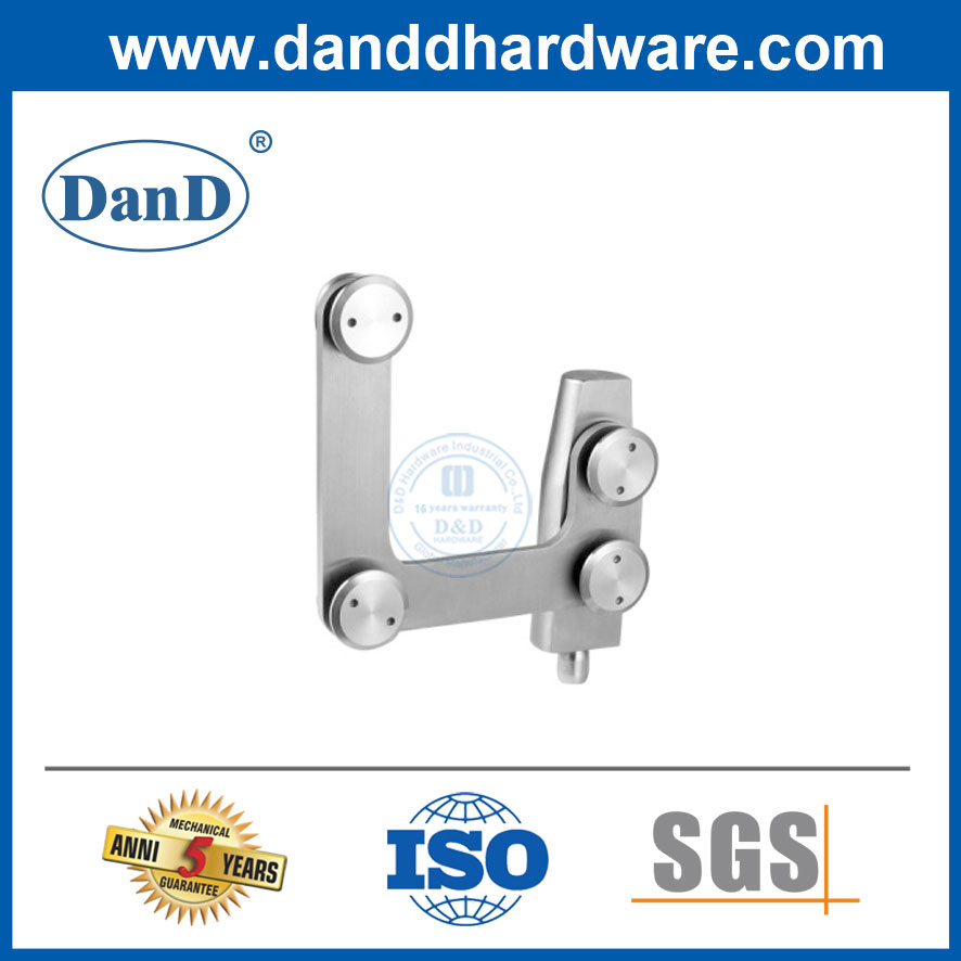Stainless Steel Fitting Curving Connector Pivot for Glass Door System