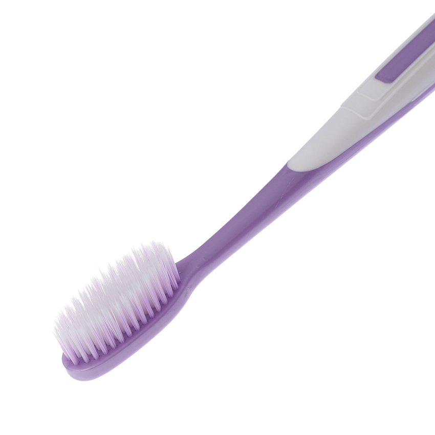 Custom New Design Deep Cleaning Very Soft Bristles Big Head Plastic Manual Home Adult Toothbrush