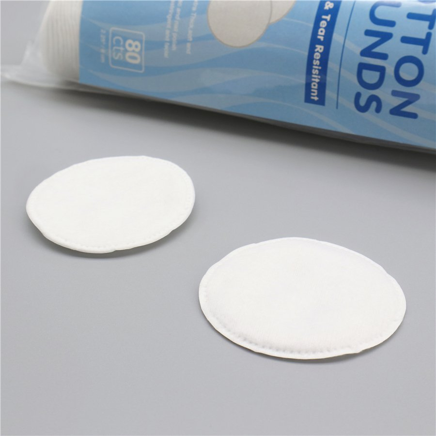 100% Biodegradable Pure Cotton Makeup Remover Pads
