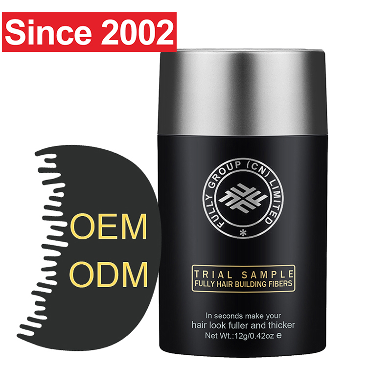 OEM Manufacturer Mini Hair Wigs Styling Product Natural Keratin Hair Building Fibers for Hair Loss Treatment