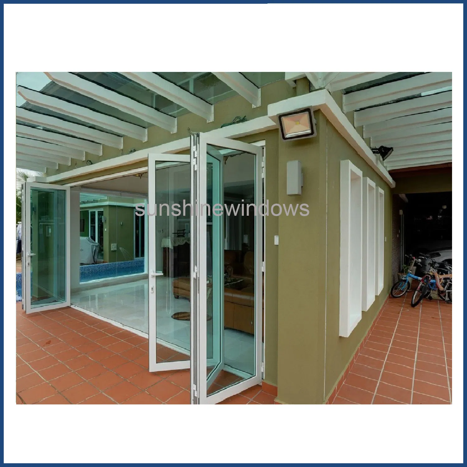 Impact PVC Folding Door for Your House