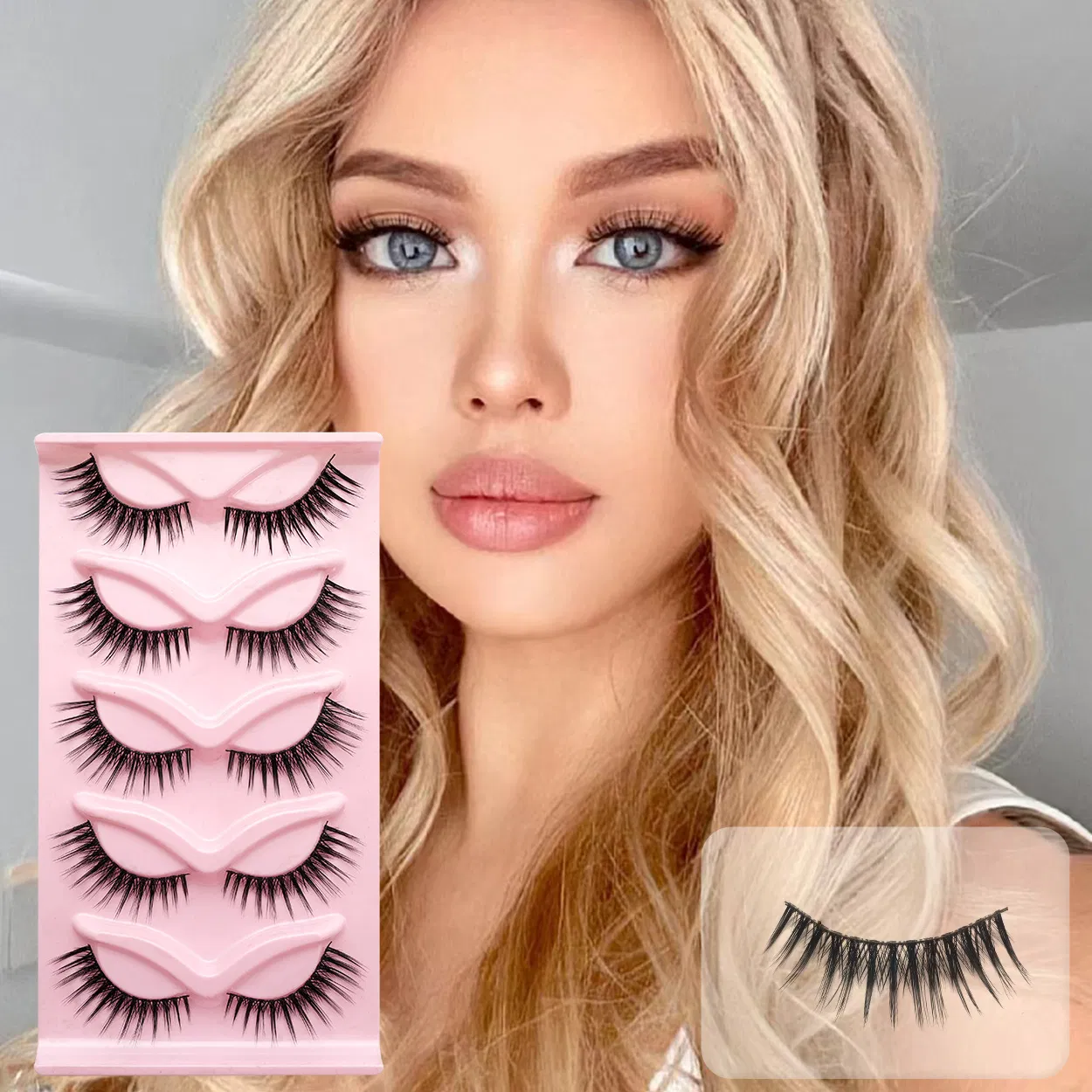 Dazzling Volume False Eyelashes for Everyday Glamour Looks