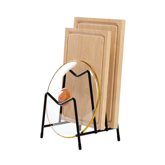 Cutting Board Rack Cutting Board Holder Kitchen Countertop Pot Lids Rack