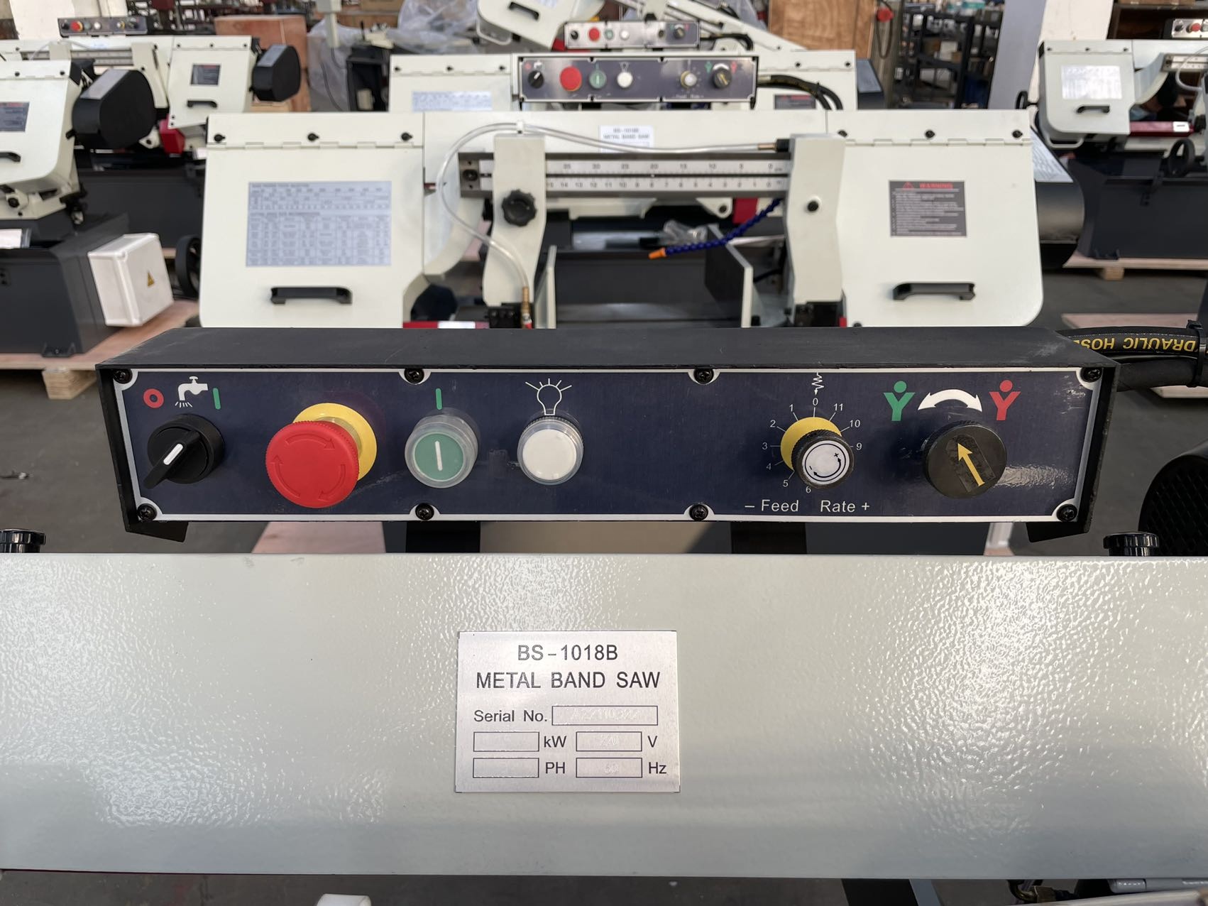 Ленточная пила по металлу стальная усиленная BS-1018B