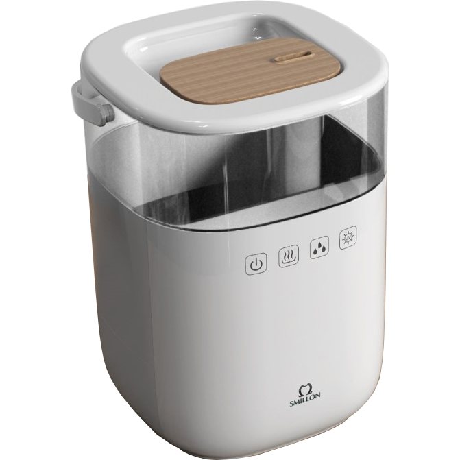 100% Heating Sterilization 6L Big Capacity Transparent Water Tank Top Fill Humidifier