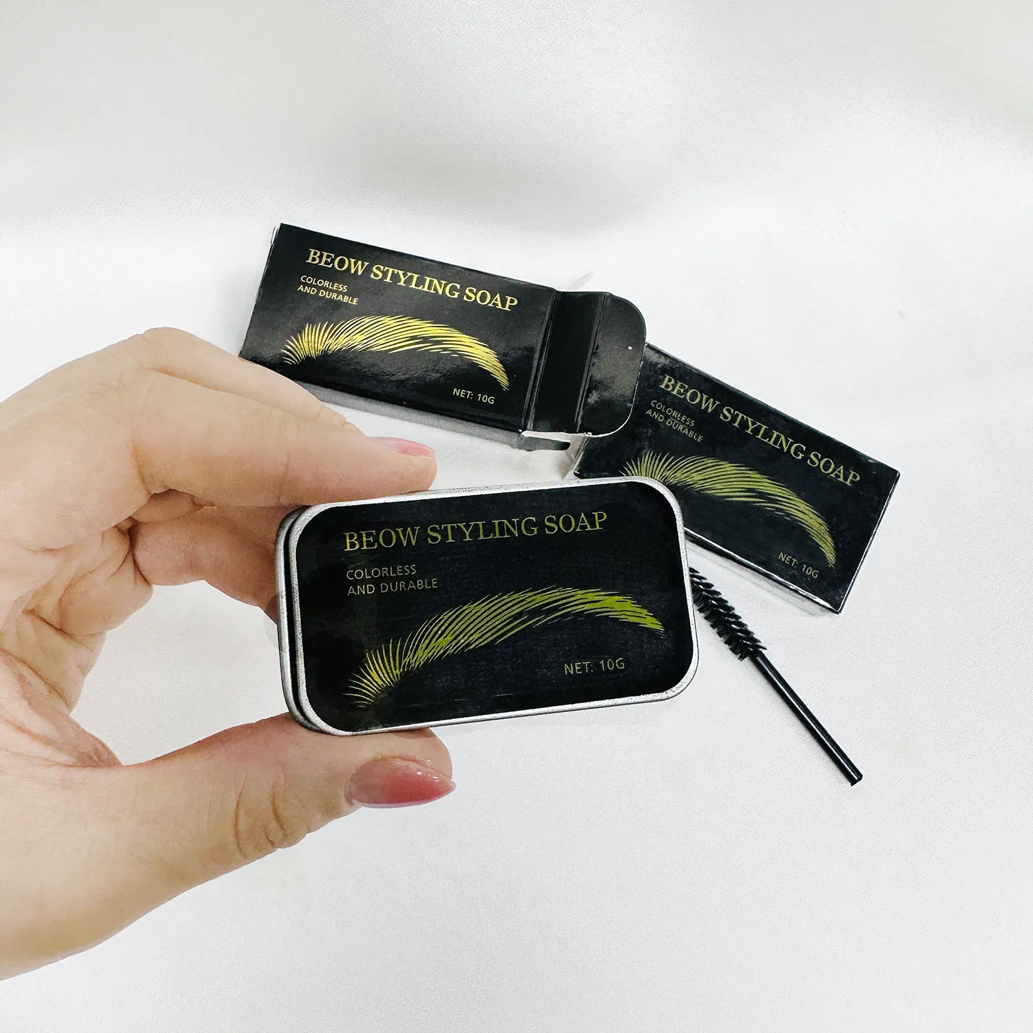 Waterproof Long Lasting Setting Eyebrow Cream Natural Vegan Eyebrow Styling Gel Organic Clear Wild Brow Soap Wax