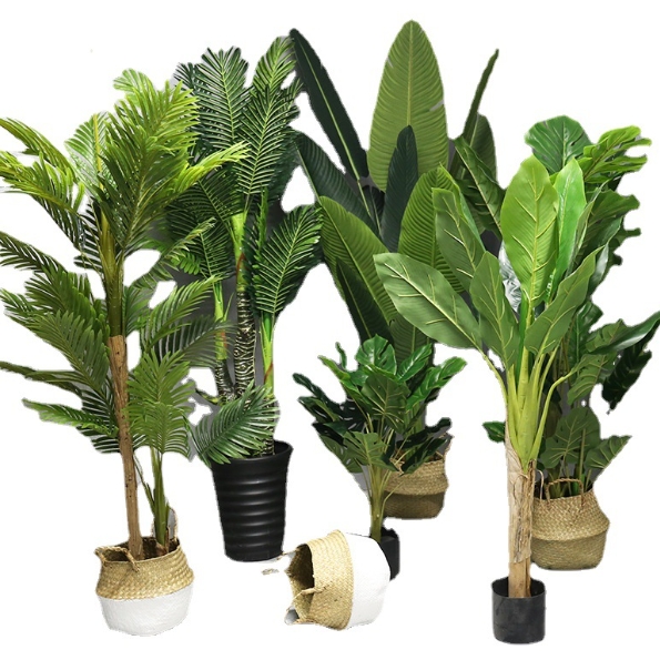 Деревья искусственные Longstar ПВХ в горшке 0.3-1.9 м