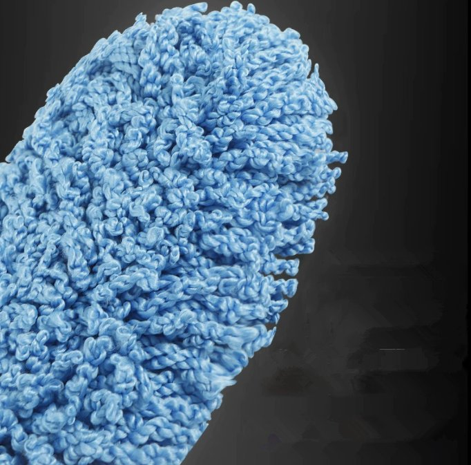 Щётка для мойки авто из микрофибры с длинной ручкой