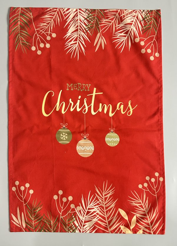 Custom Digital Printed Christmas Napkins Tea Towels