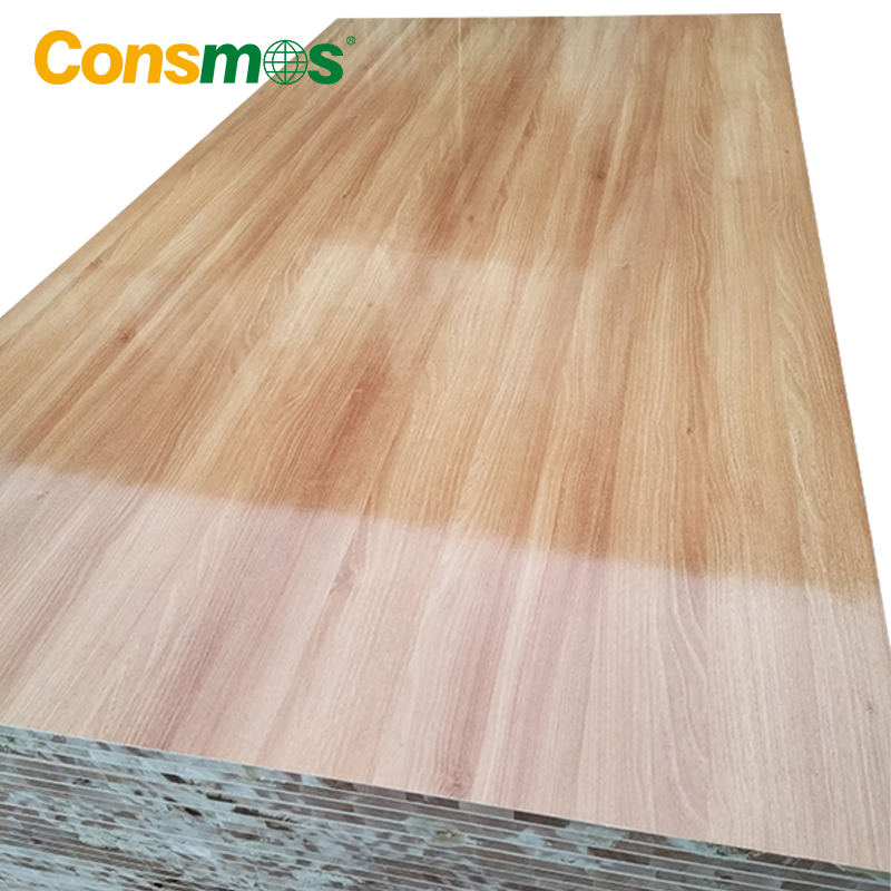 Consmos Cheap Price 18mm Blockboard Laminated Plywood for Furniture