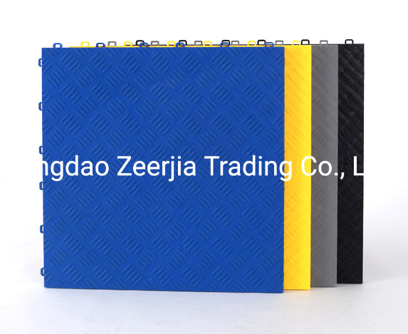 Модульный коврик для гаража 500x500 мм, ПВХ