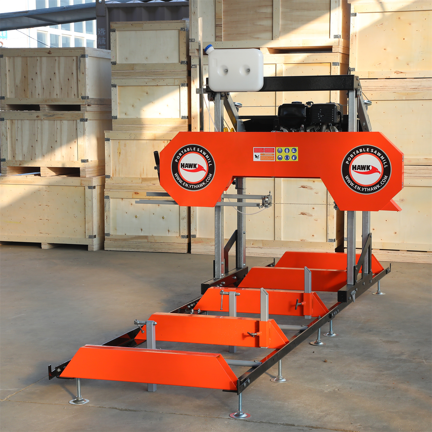 Пилорама ленточная портативная