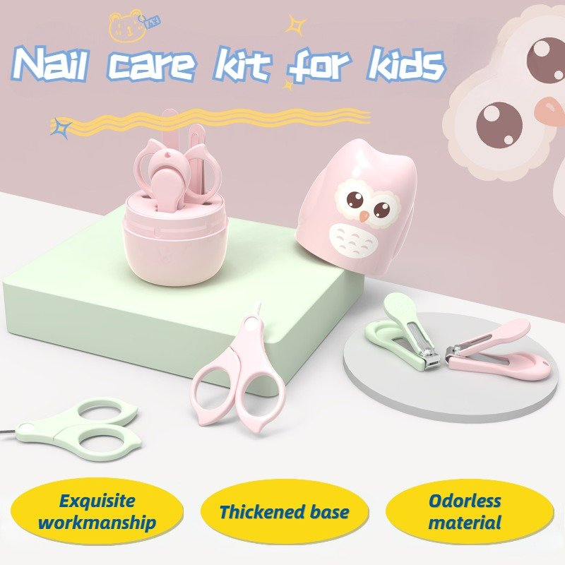 Promotional High-Quality Multiple Repurchase Safe Portable Children Nail Manicure Baby Products
