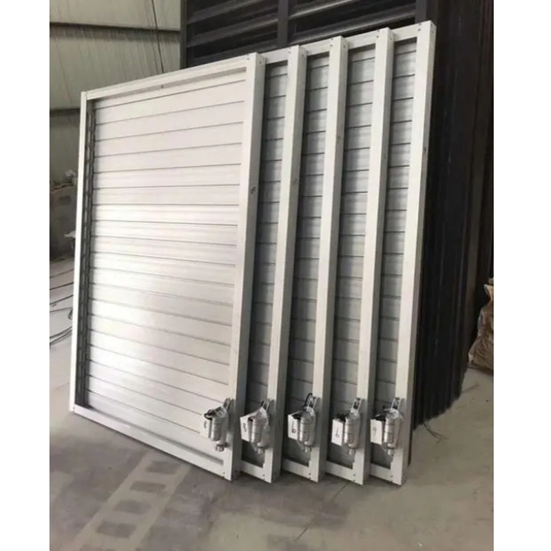 Customerized Air Vent Covers Extruded Aluminum Louvers Rain Proof Blinds Grille