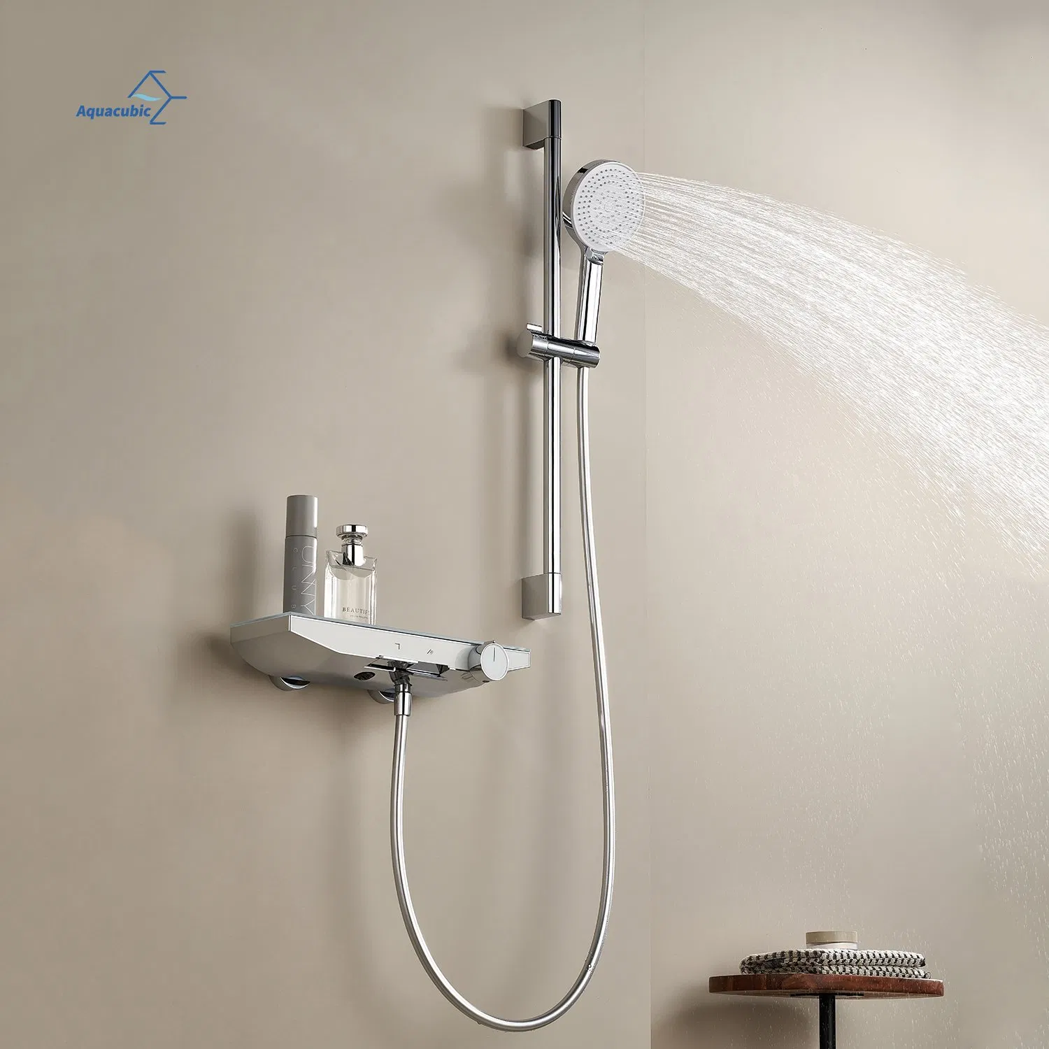 Настенная душевая система с дождевым эффектом, 3 режима