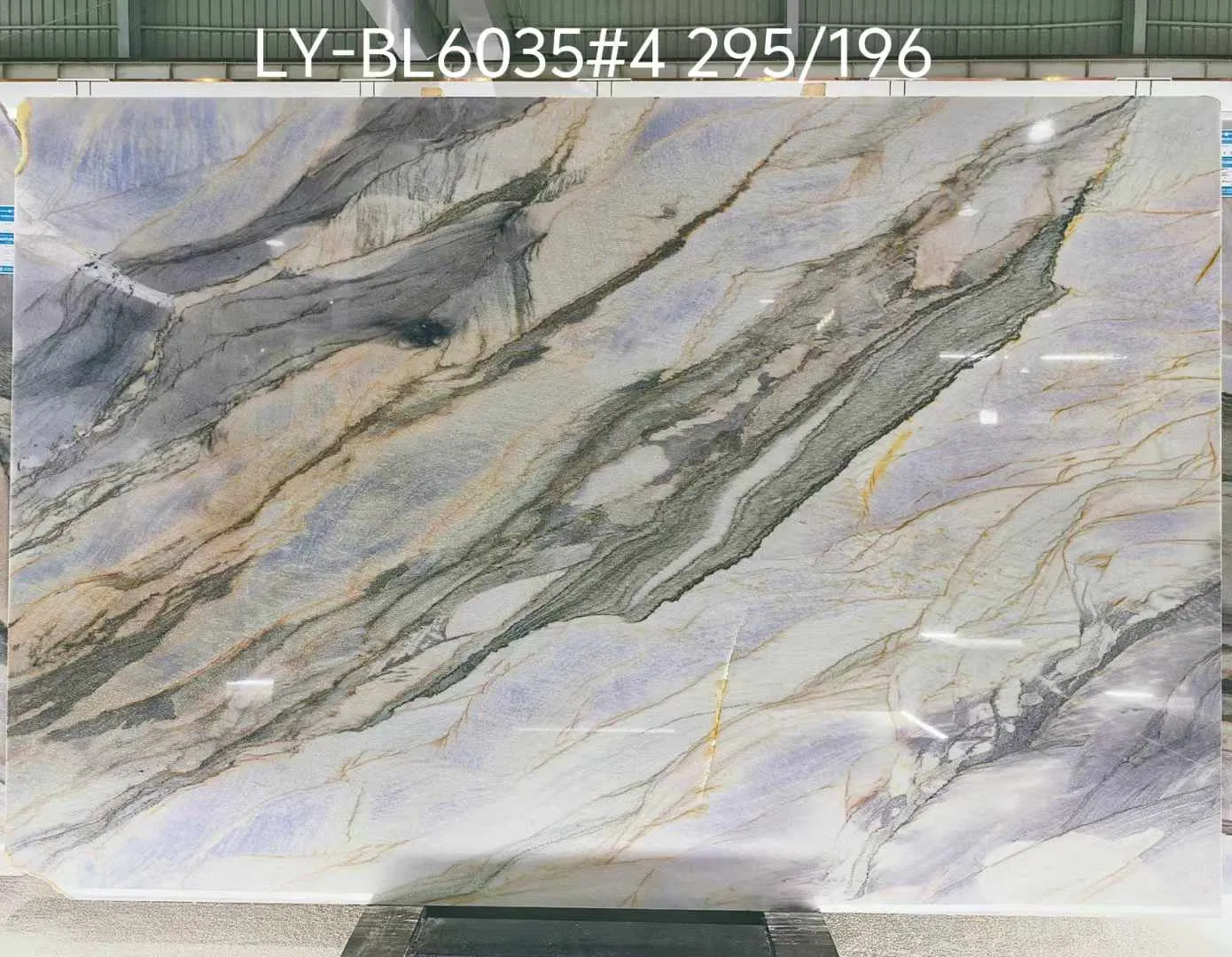 Blue Luxury Stone Brazil Background Wall Flooring Tiles
