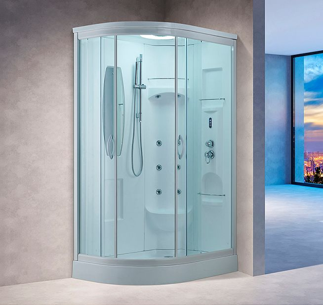 Pure Relax Steam Room Kit: Home SPA Oasis Comforting Steam Room