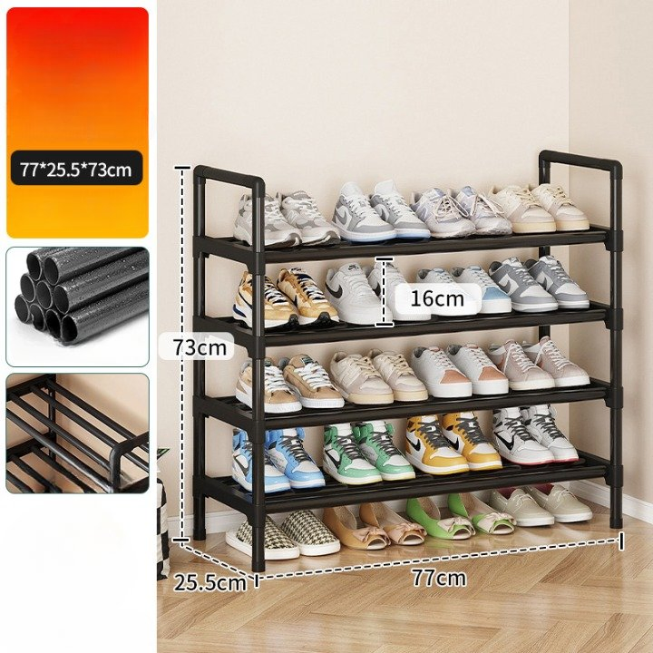 Modern Doorway Multi-Layer Dust-Proof Household Storage Dormitory Shoe Cabinets Racks & Shelf