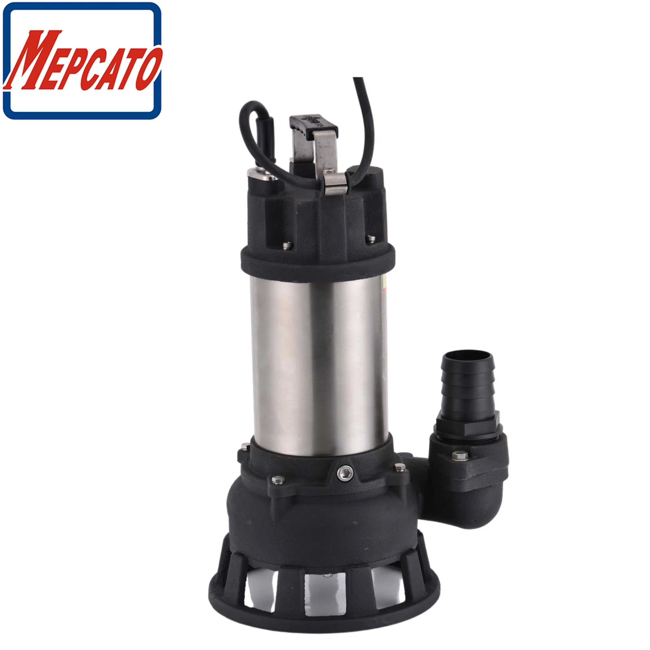 1HP/1.5HP/2HP Engineering Industrial Factory Waste Water Dirty Water Transfer Powerful Cast Iron Electric Centrifugal Submersible Drainage Pump with Float Swith