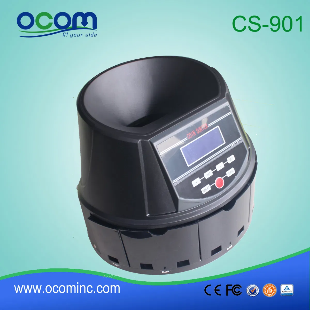 China Auto Function Bill Coin Counting Machine