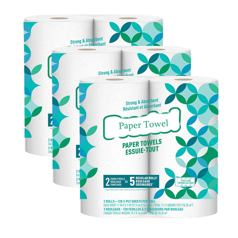 Multi Function Strong Absorbent Cleaning Household Custom Virgin Jumbo Roll Kitchen Paper Towel