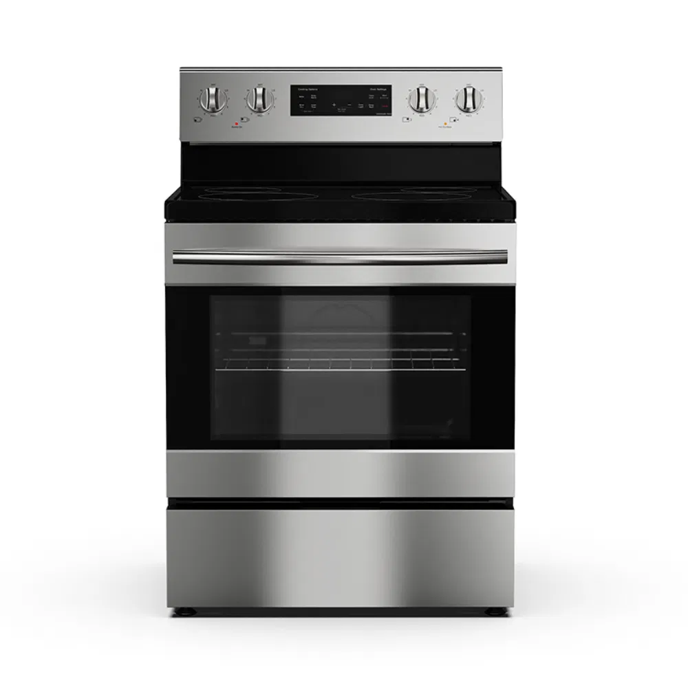 30inch Rear Control 4 Element 5 Cu. FT Freestanding Electric Range Stove (HRP3001E)