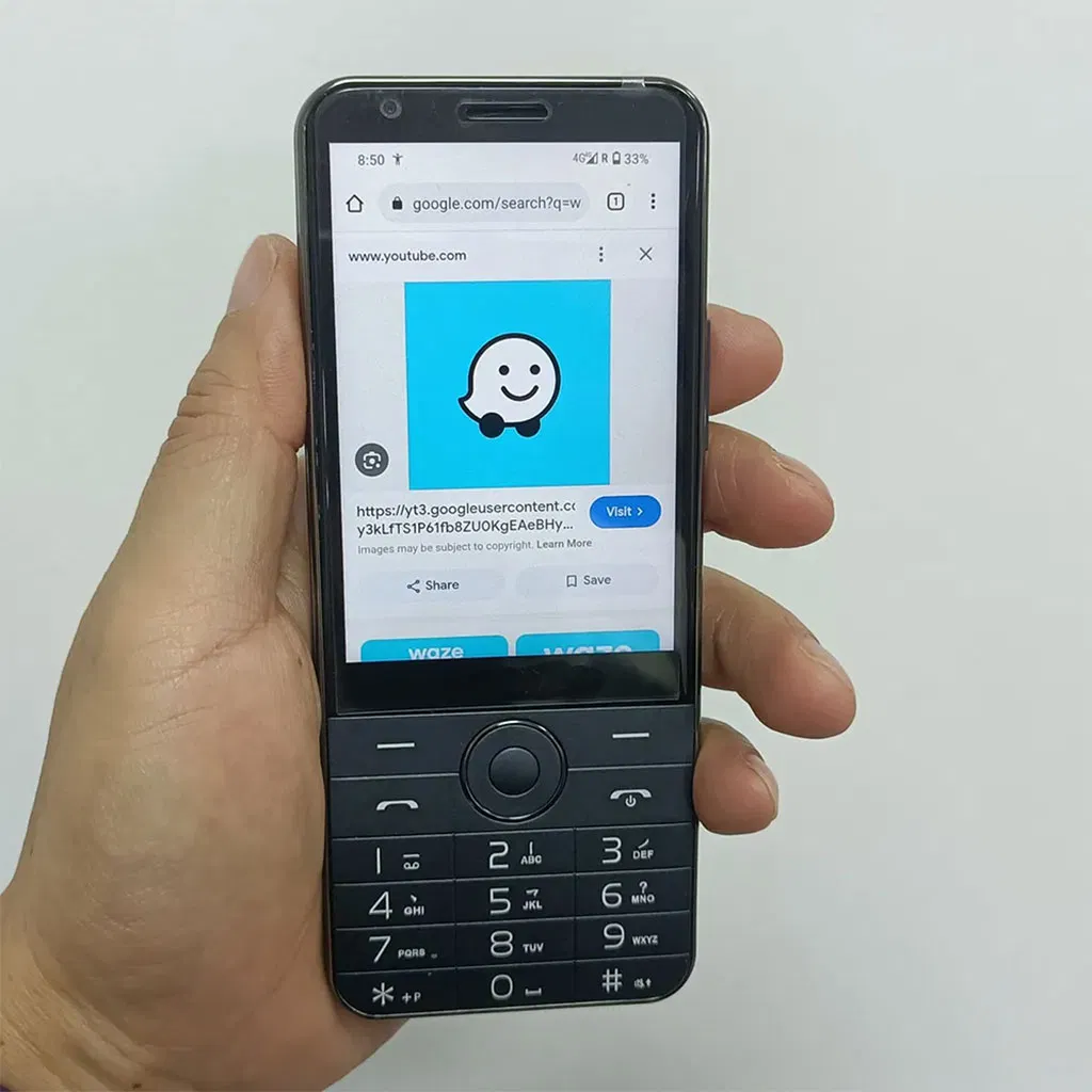 Кнопочный телефон Android с сенсорным экраном, 2300 мАч
