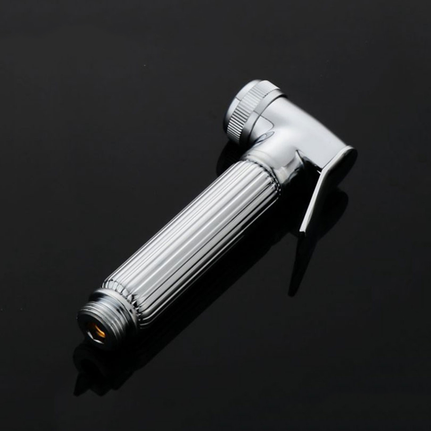 Luxury Muslim Shower Shattaf Kit Premium Stainless Steel Brass T Adaptor Low to High Water Spray Wall or Toilet Mount