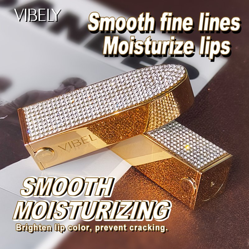 Wholesale Custom Glitter Diamond Tubes Private Label Moisturizing Luxury Temperature Changing Lipstick