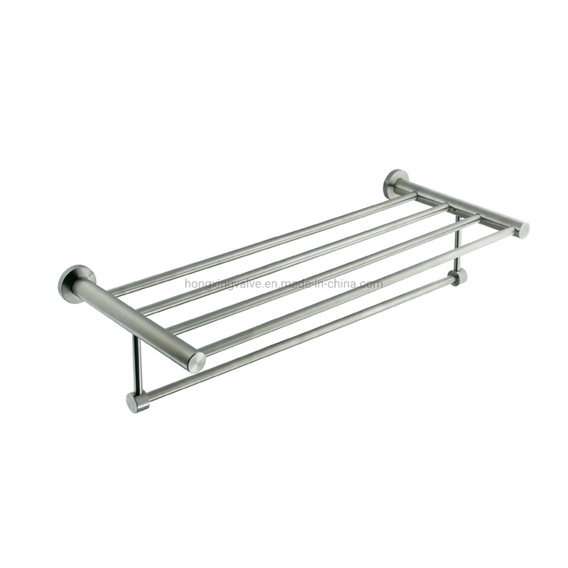 Настенная вешалка для полотенец из латуни с крючком