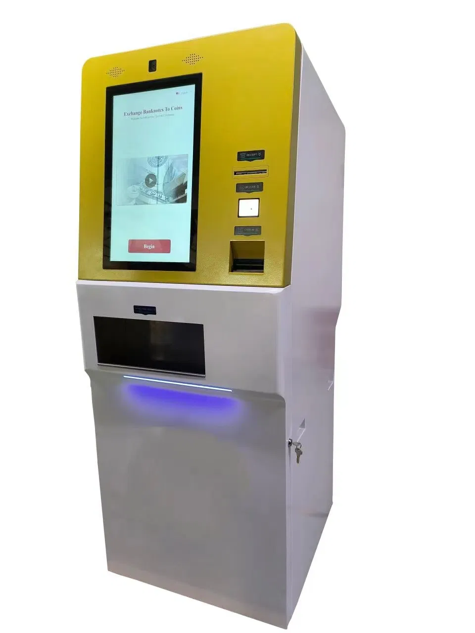 China Factory ATM Multi-Country Currency Exchange Machine with Cash Coin Changer Issuing