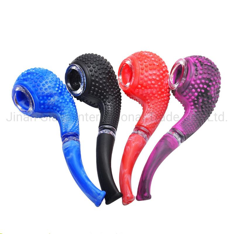 2020 Hot Sale Silicone Plastic Pipe Smoking Pipe Glass Pipe